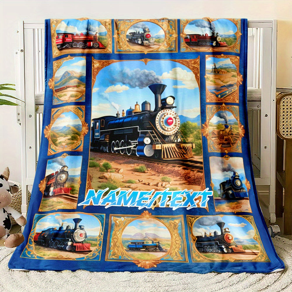 Custom Graduation Memory Throw - Personalized Comfort Keepsake Design
