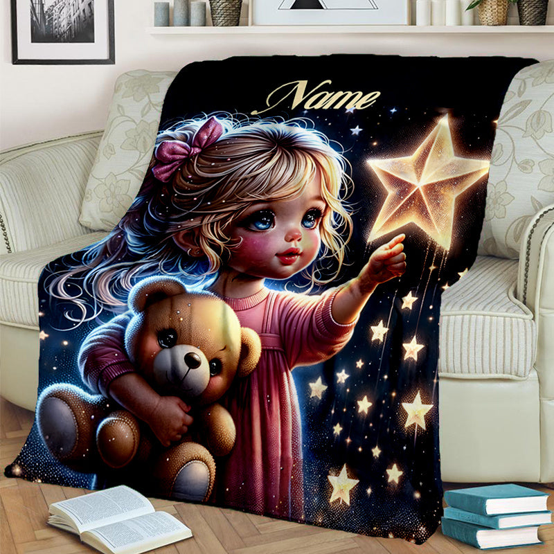 Personalized Picture Throw - Cozy Home Comfort Blanket