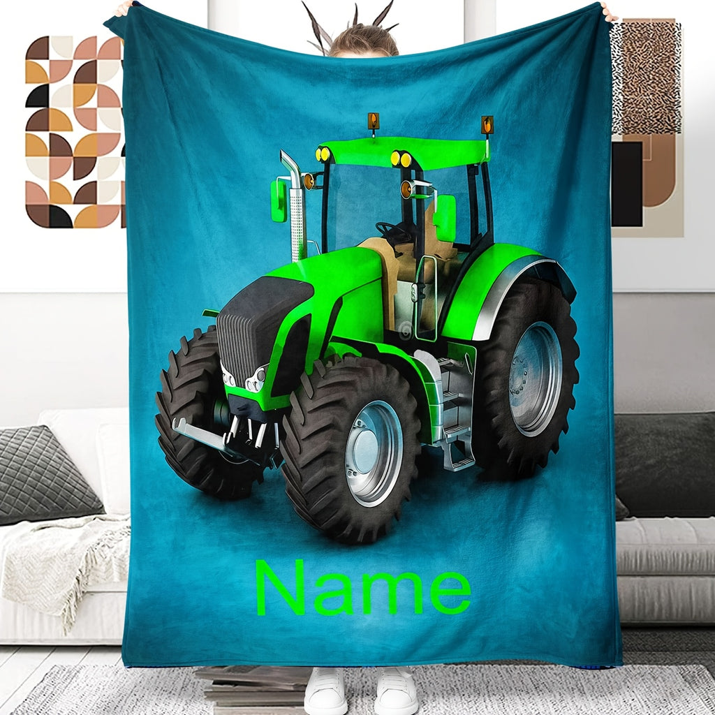 Custom Photo Blanket - Personalized Flannel Throw with Pictures