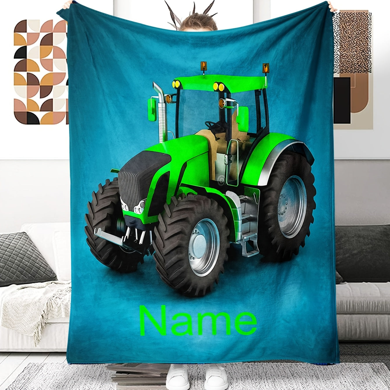 Custom Photo Blanket - Personalized Flannel Throw with Pictures