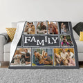 Personalized Cozy Story Blanket - Custom Picture Throw for Home