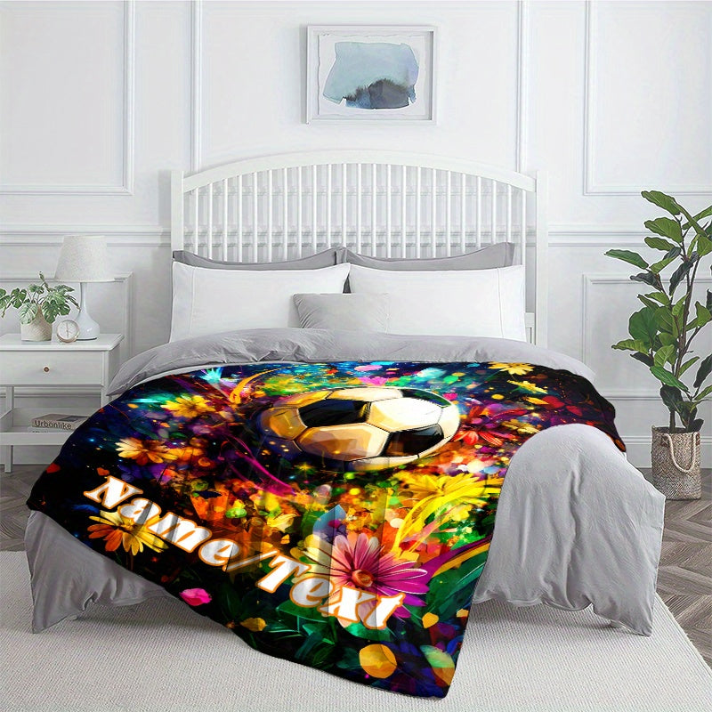 Personalized Memorial Comfort Blanket - Custom Cozy Tribute Design