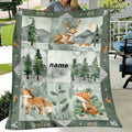 Custom Friend Story Blanket - Personalized Keepsake Comfort Throw