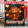 Personalized Memorial Blanket - Custom Photo Keepsake