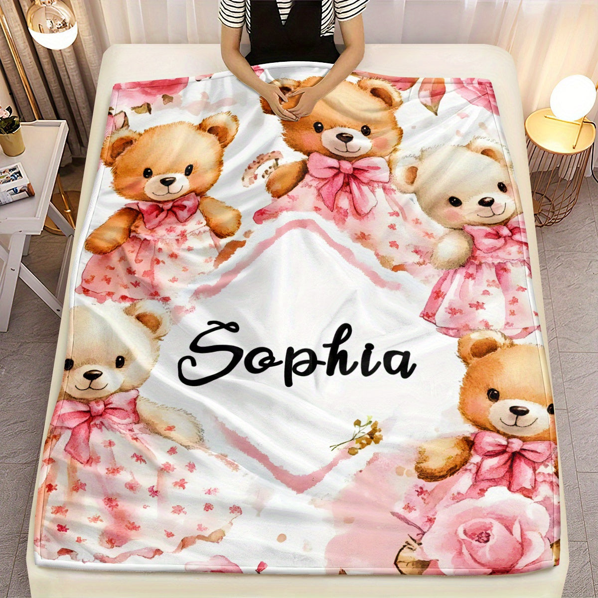 Personalized Cat Memory Blanket - Custom Picture Collection for Pet Lovers