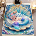 Personalized Family Throw - Warm Flannel Memory Blanket