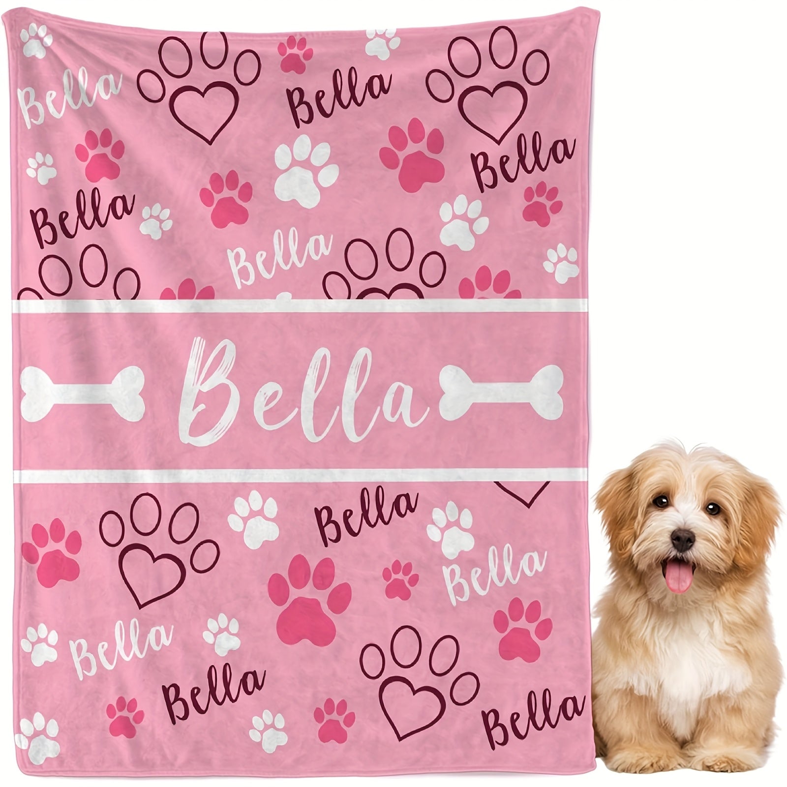 Personalized Family Picture Comfort Blanket - Cozy Throw