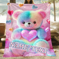 Personalized Living Space Blanket - Custom Cozy Family Memories