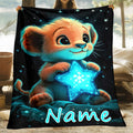 Custom Kids Keepsake Blanket - Personalized Cozy Comfort Gift