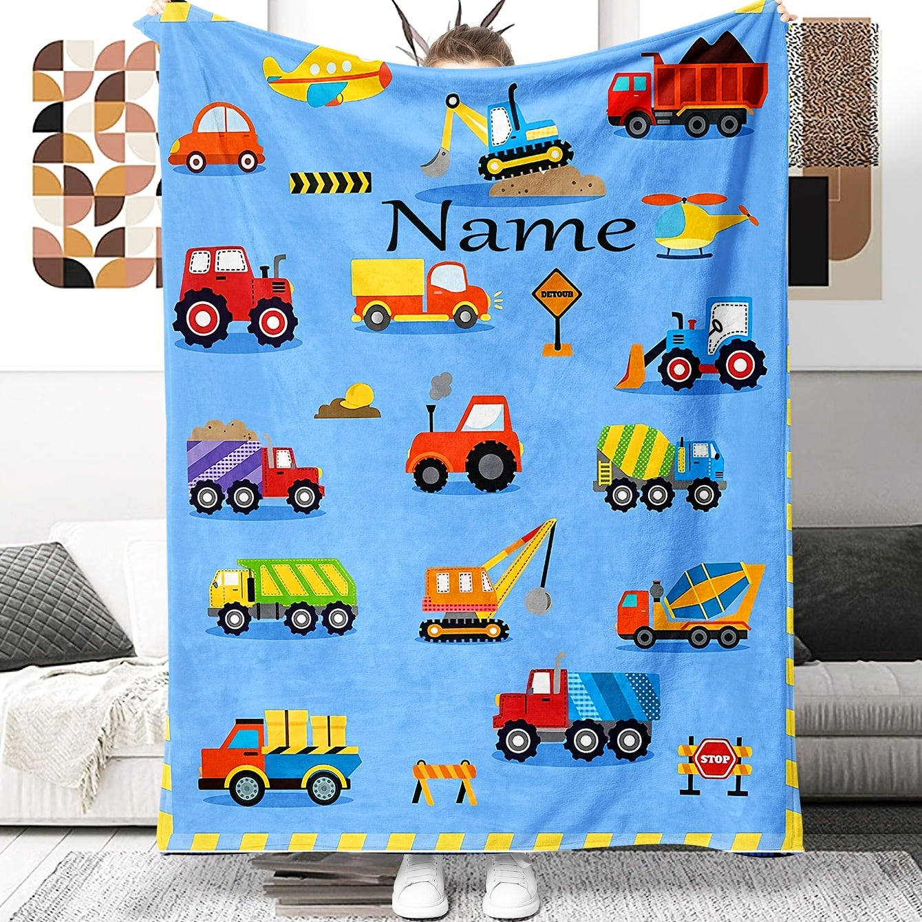 Personalized Picture Blanket - Family Memories You Can Feel