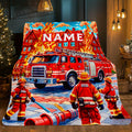 Personalized Baby Story Throw - Custom Family Picture Collection