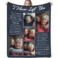 Personalized Photo Blanket for Living Room - Soft Comfort