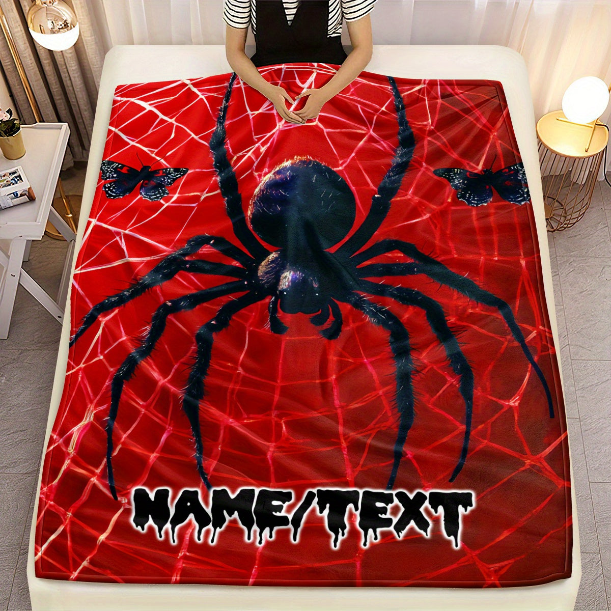 Custom Family Comfort Blanket - Personalized Photo Design