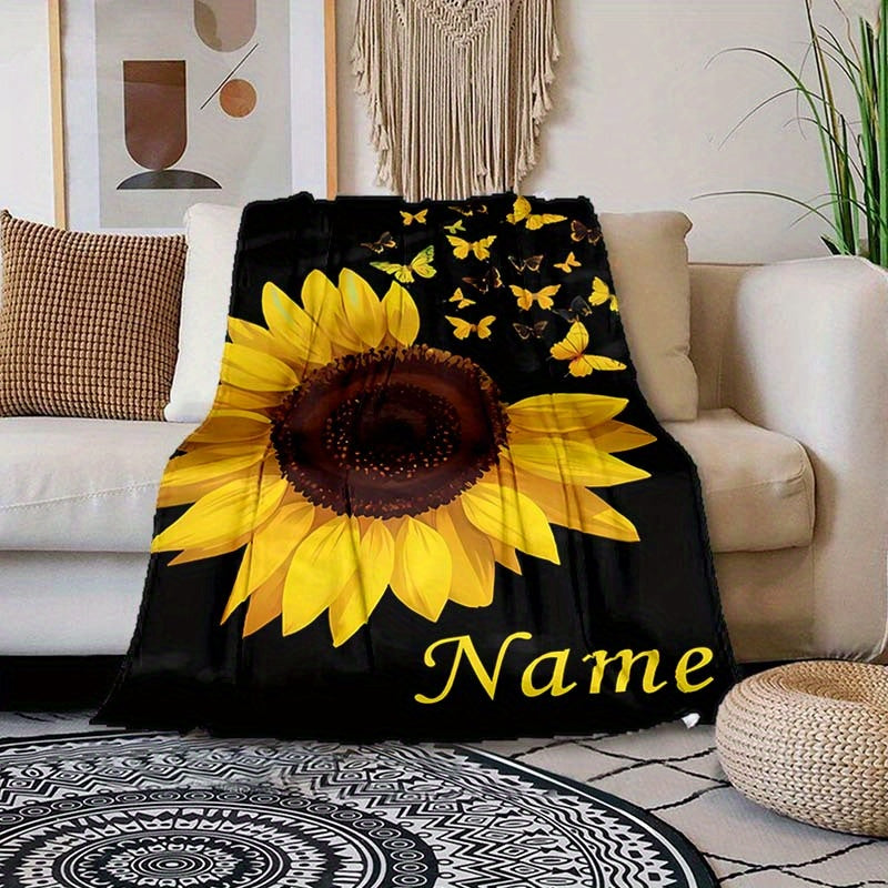 Custom Fleece Blanket - Personalized Picture Throw for Home Relaxation