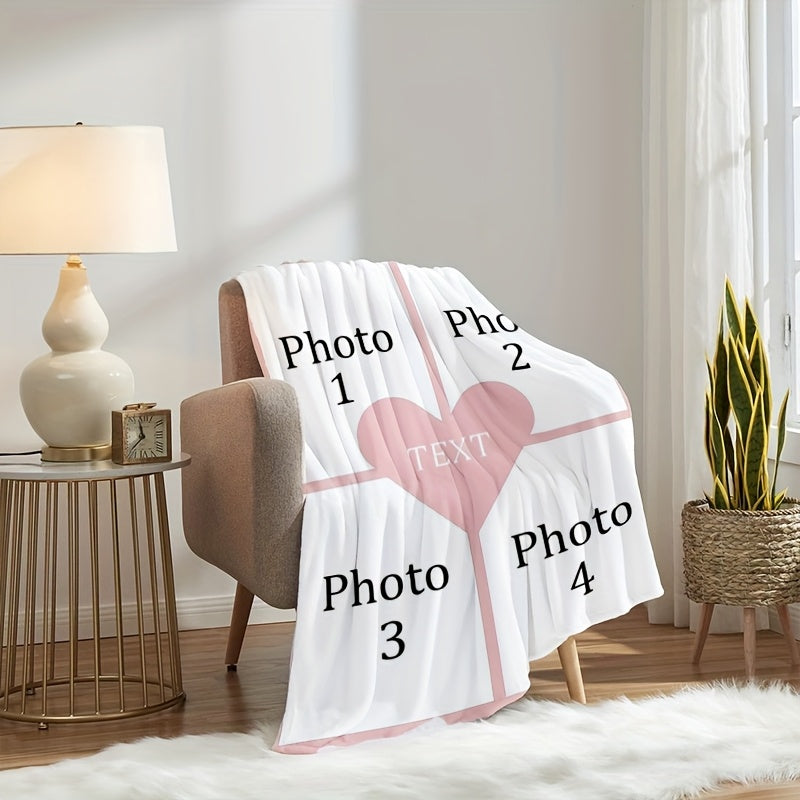 Personalized Picture Gift Blanket - Family Memory Collection