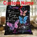 Custom Family Photo Decor Blanket - Personalized Throw