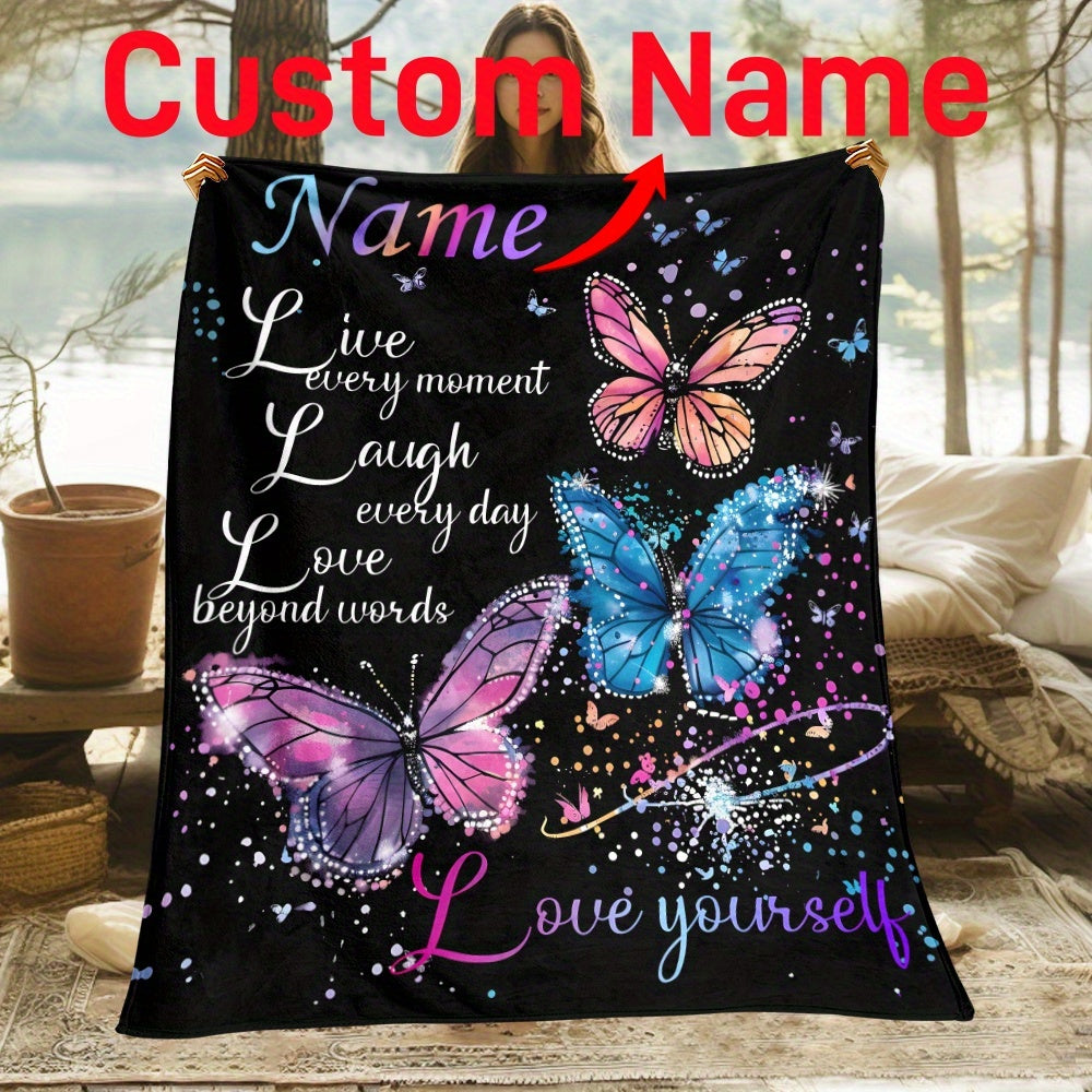 Custom Picture Blanket - Personalized Family Keepsake for Daily Use