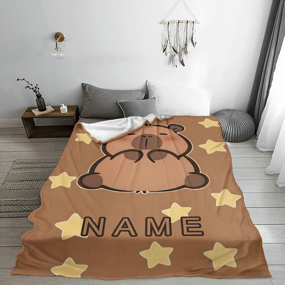 Custom Picture Comfort Throw - Personalized Fleece Blanket Design