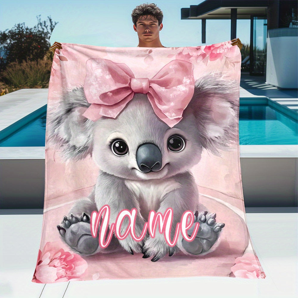 Custom Romantic Photo Blanket - Personalized Memory Gift