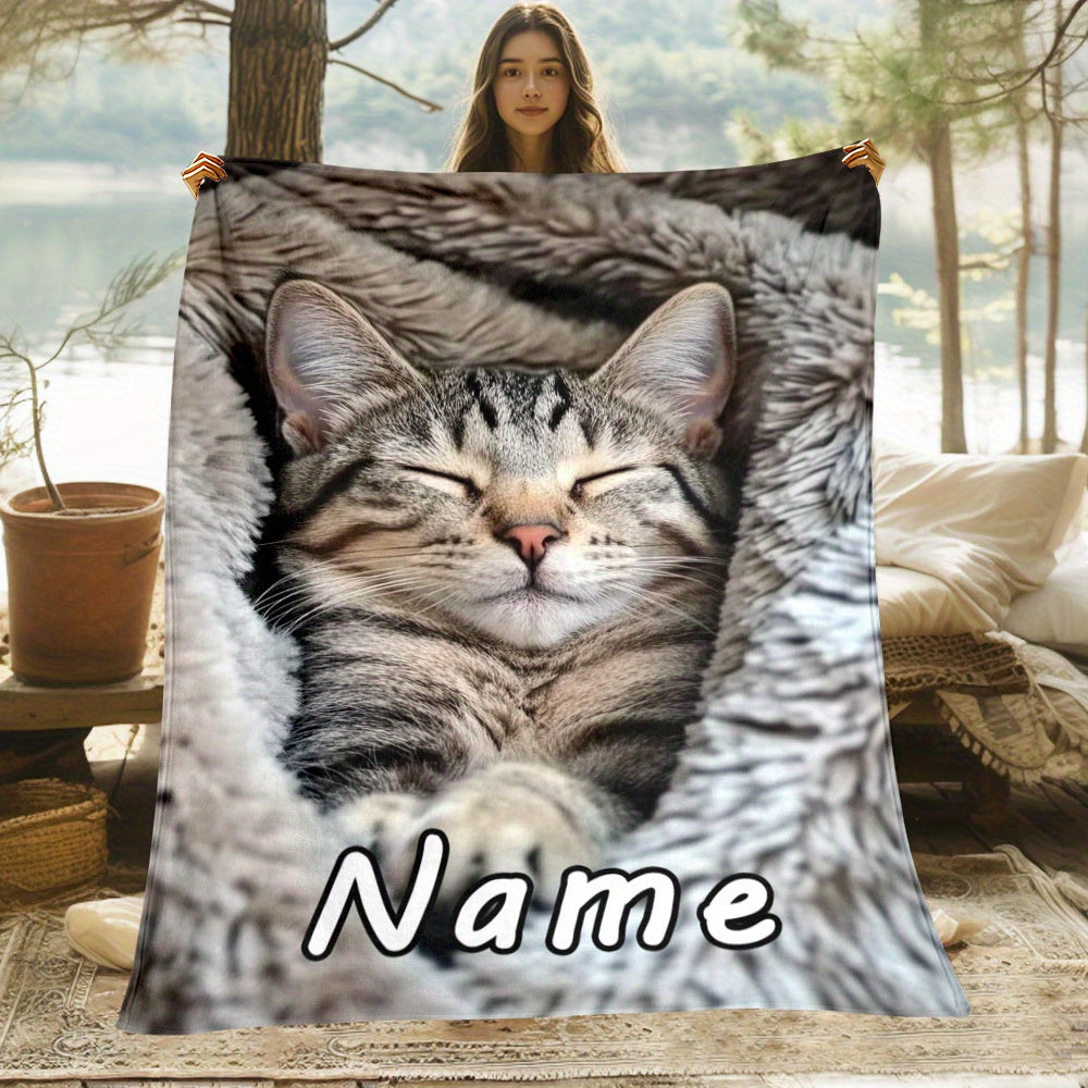 Custom Family Photo Throw - Every Picture Tells a Story