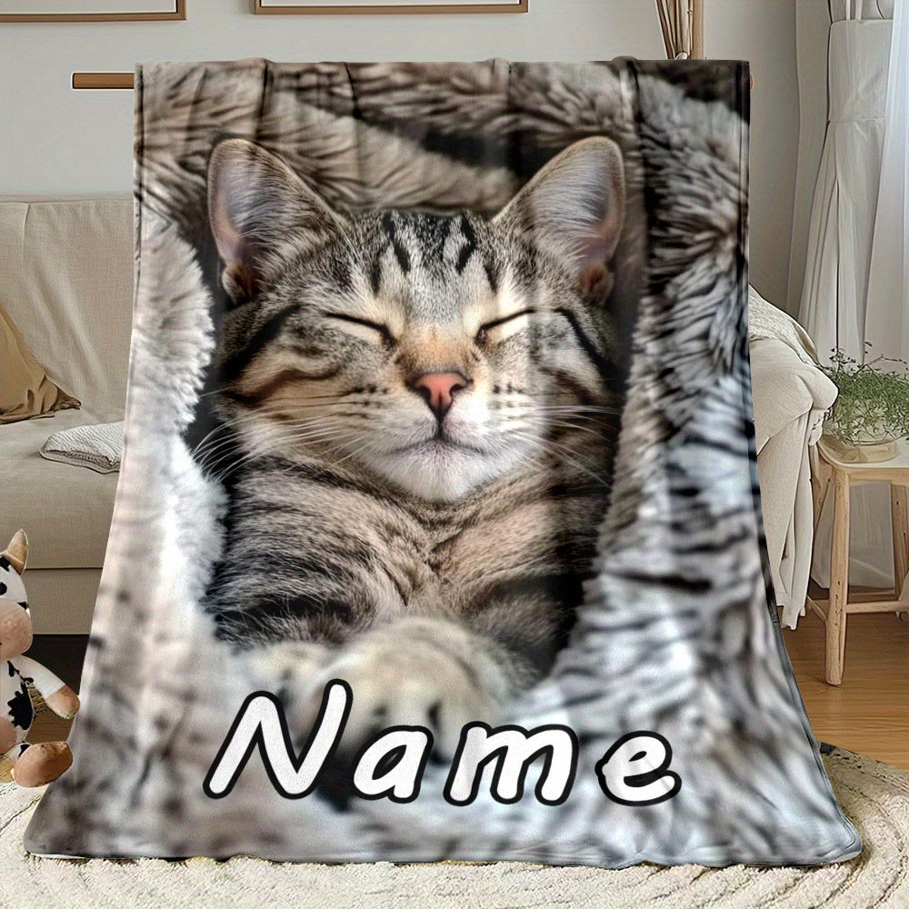 Personalized Throw Blanket - Custom Picture Design for Everyday Use