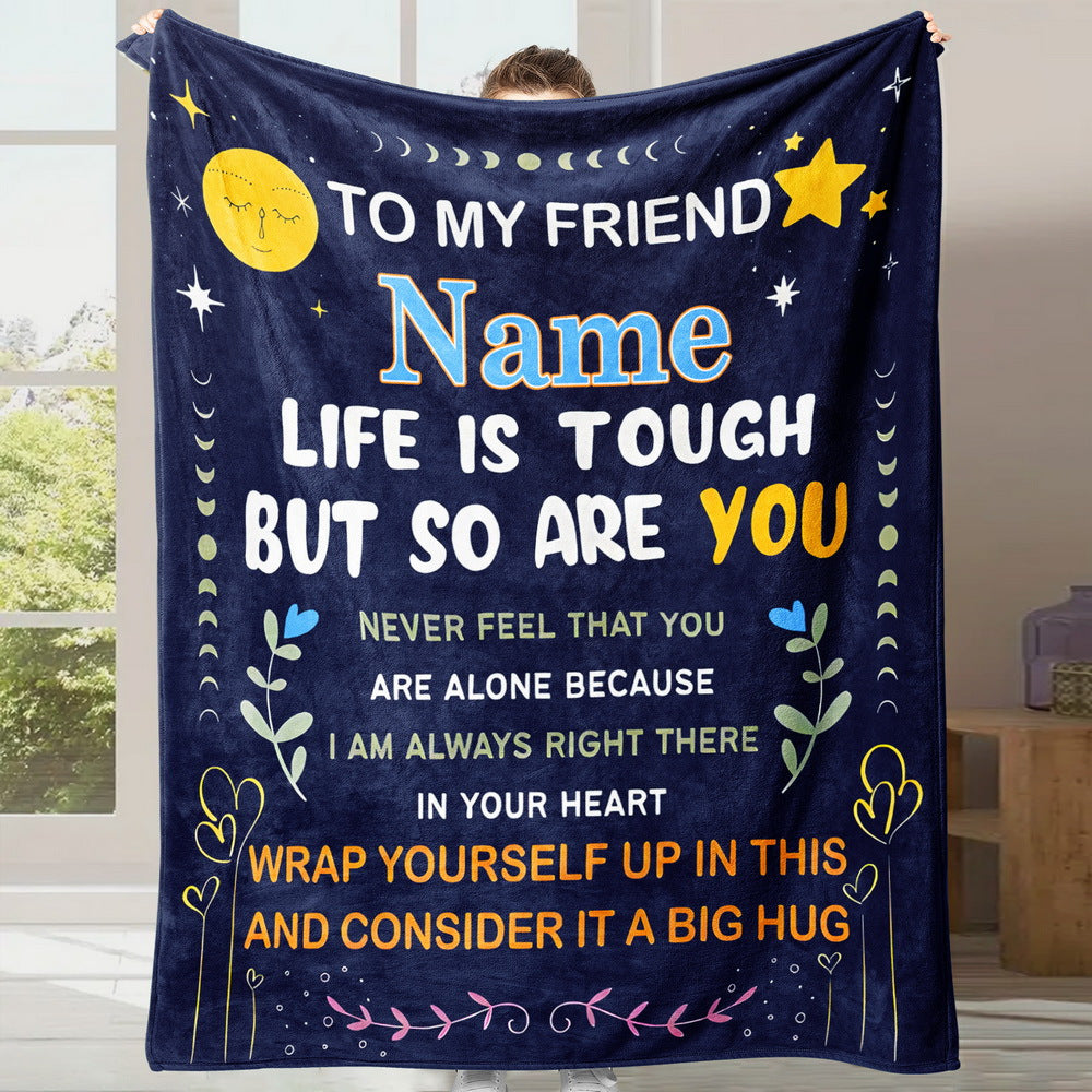 Custom Honor Memory Blanket - Personalized Story Collection for Home