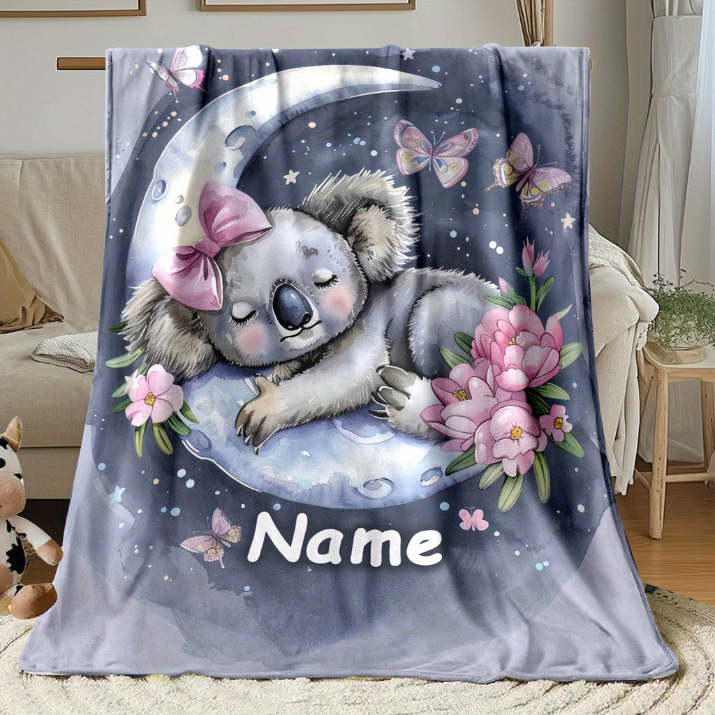 Custom Decorative Throw Blanket - Personalized Story Keepsake for Home