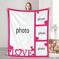 Personalized Travel Comfort Blanket - Custom Story and Picture Design