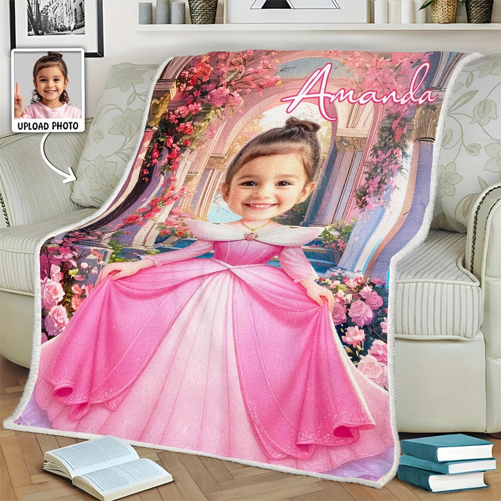 Personalized Living Space Blanket - Custom Comfort Picture Collection
